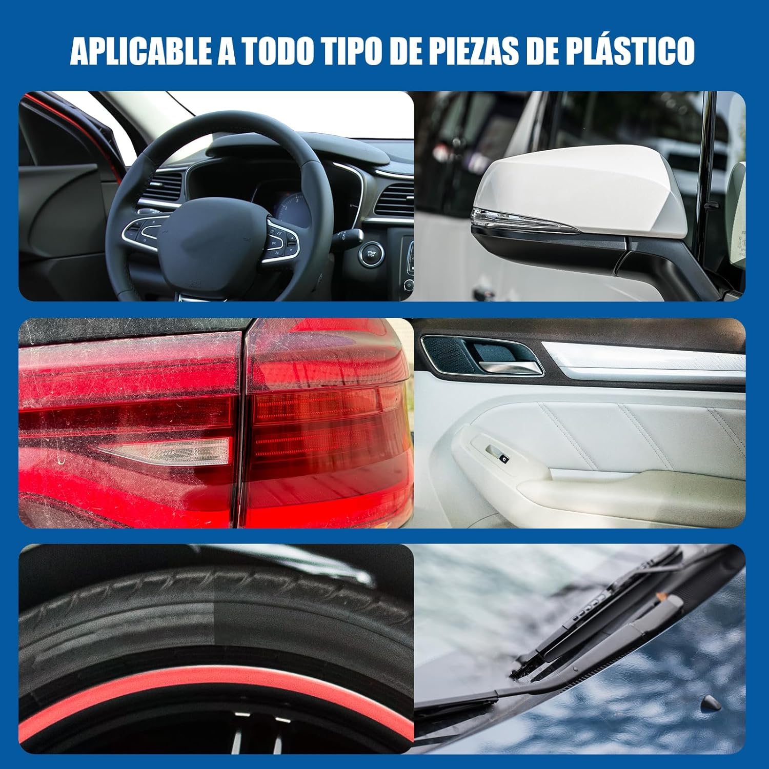 Thumbnail 2 de Enerfero Restaurador de Plásticos Coche 180 ml