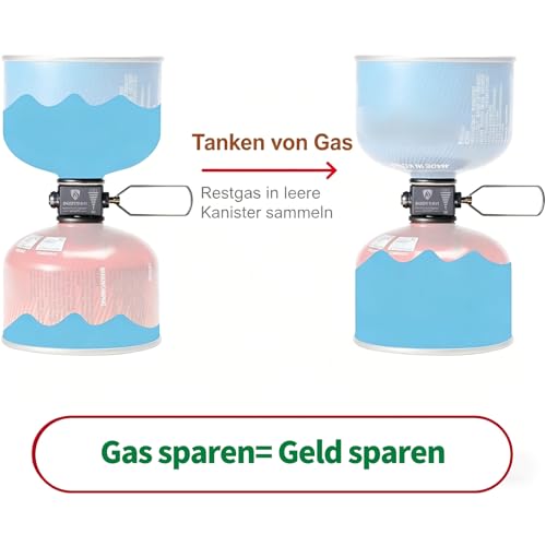 Thumbnail 2 de SOOYEAH Gas-Nachfülladapter: Isobutan-Kartuschen-Adapter mit Belüftungsfunktion