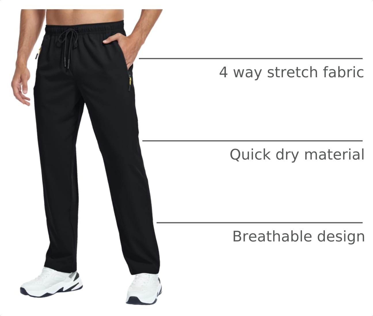 Detalle 2 de Lightweight Hiking Pants with Quick Dry