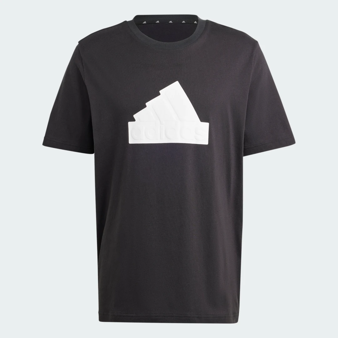 Detalle de Camiseta Future Icons Badge of Sport (Adidas) en negro