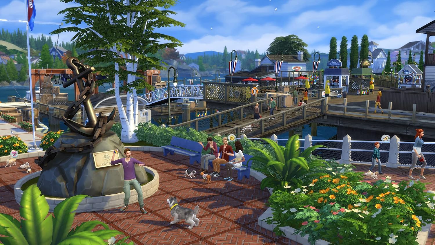Detalle de Les Sims 4 Chiens et Chats (EP4) – Pack d’extension PC (Brindleton Bay)