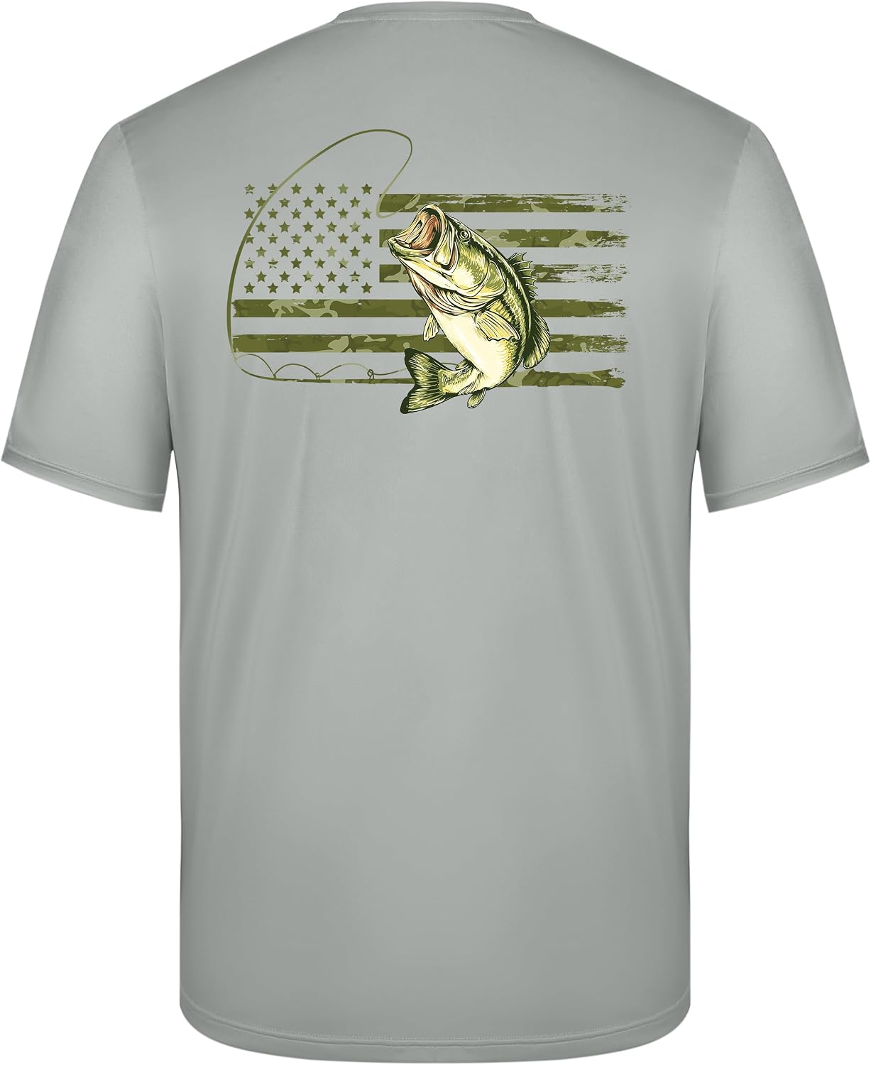 Thumbnail 6 de FISHEAL Men's Fishing Shirt, Polyester-Spandex