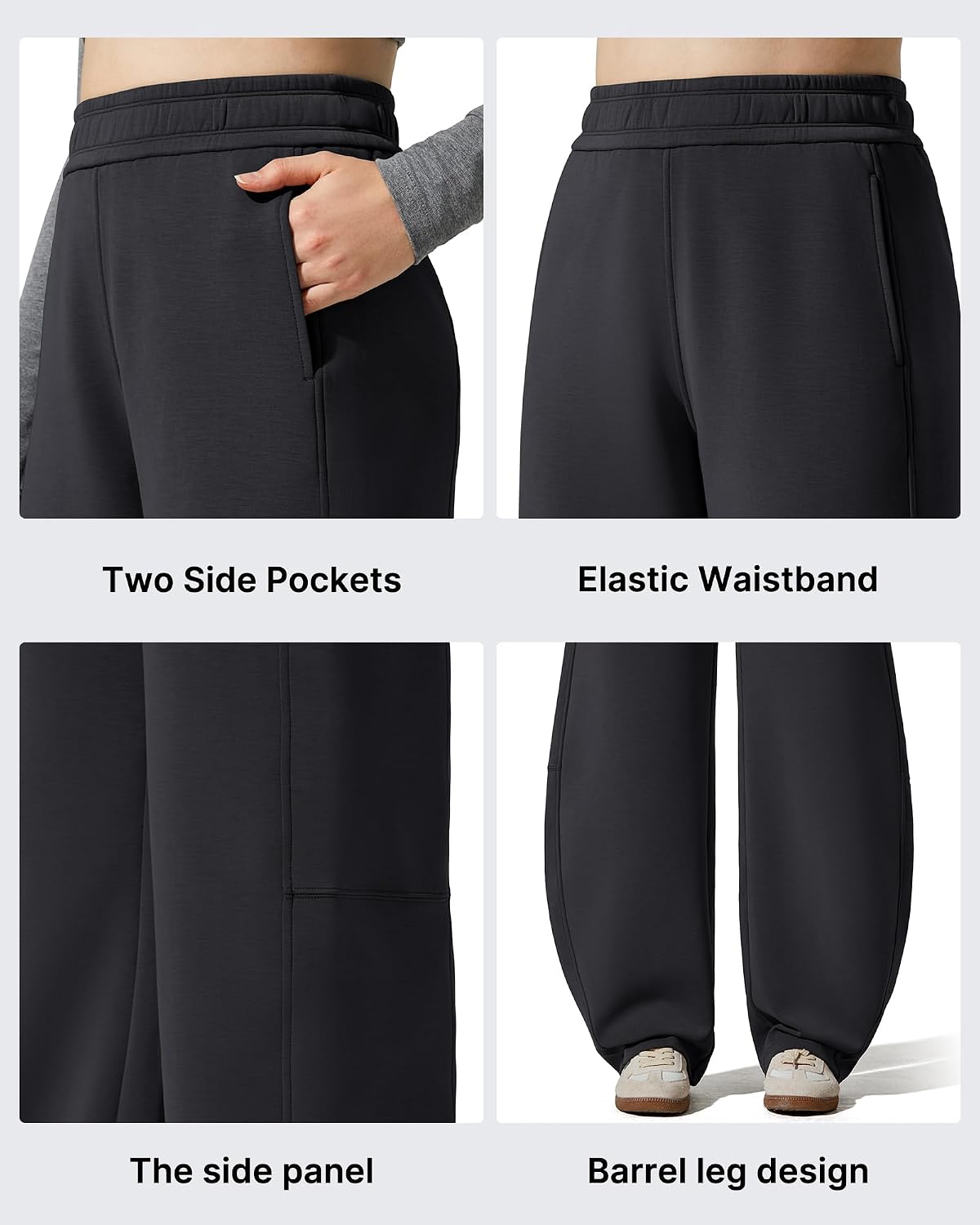 Detalle 2 de G4Free Women's Sweatpants, Fleece-Lined