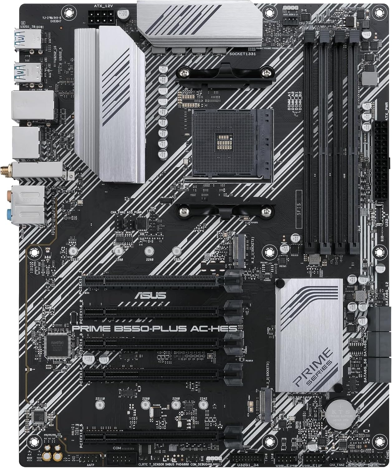 Thumbnail 6 de ASUS Prime B550M-A WiFi II: A solid AM4 Micro ATX motherboard for Ryzen 3rd Gen