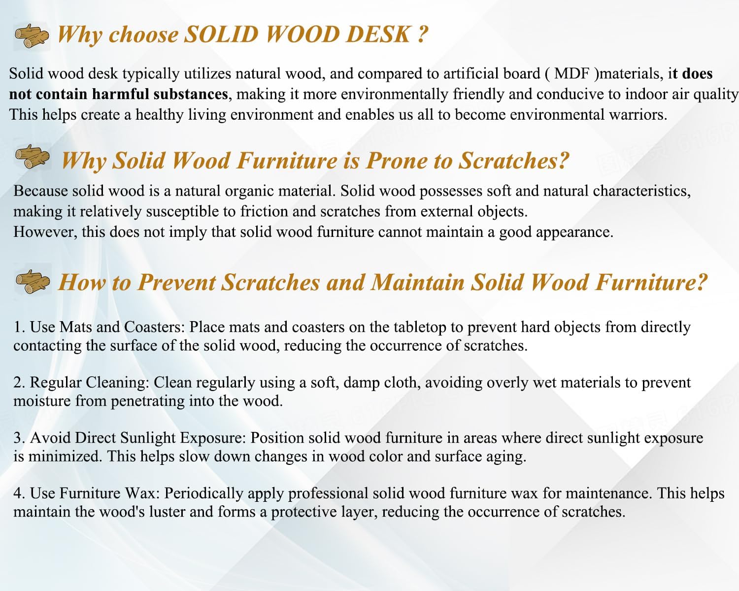Thumbnail 6 de IBF scrivania in legno massello lungo in vero legno marrone, per PC e workstation, stile vintage/industriale
