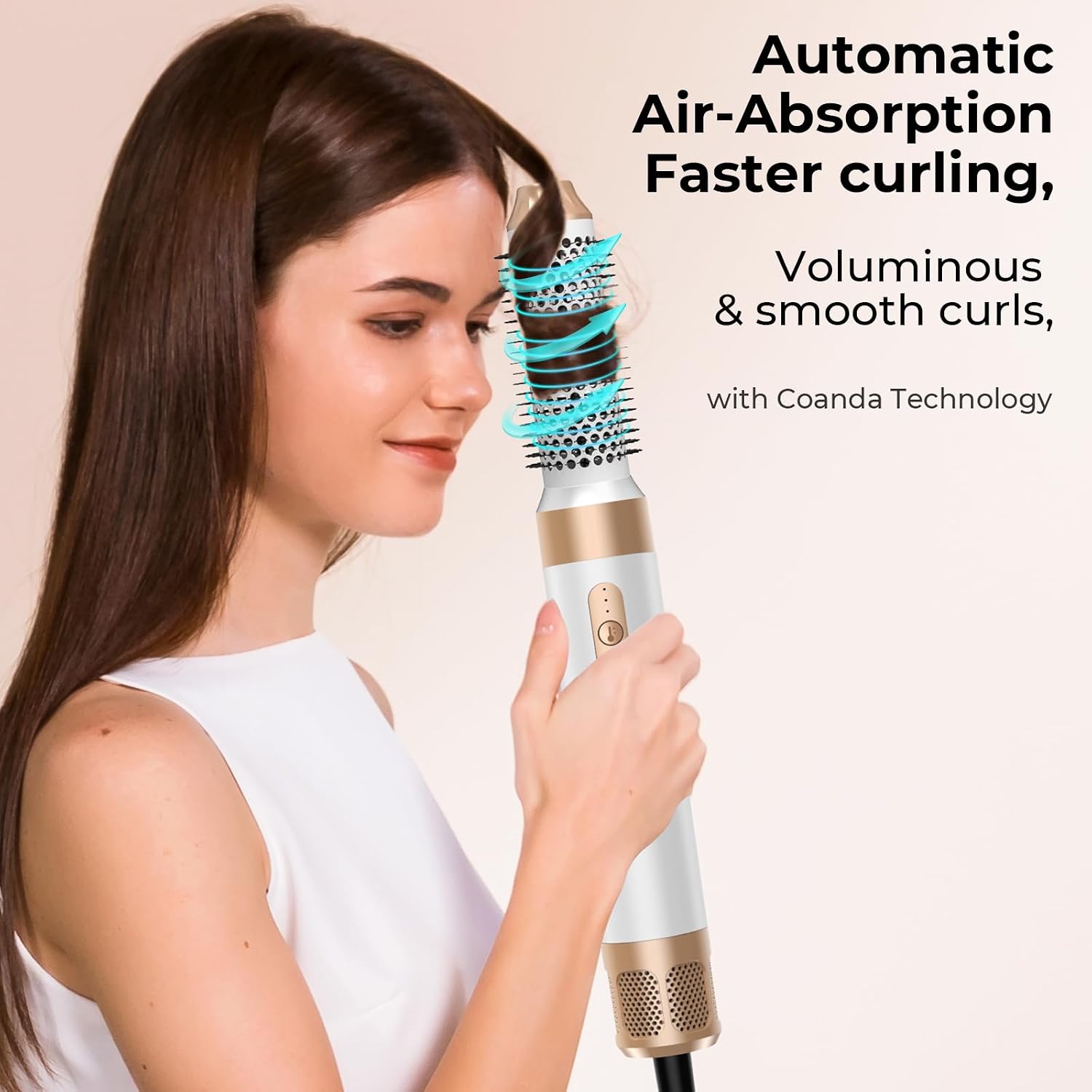 Detalle 2 de Airstyler 7 in 1 – Multistyler mit 1400 W, Diffusor und Coanda-Effekt für schnelleres Styling