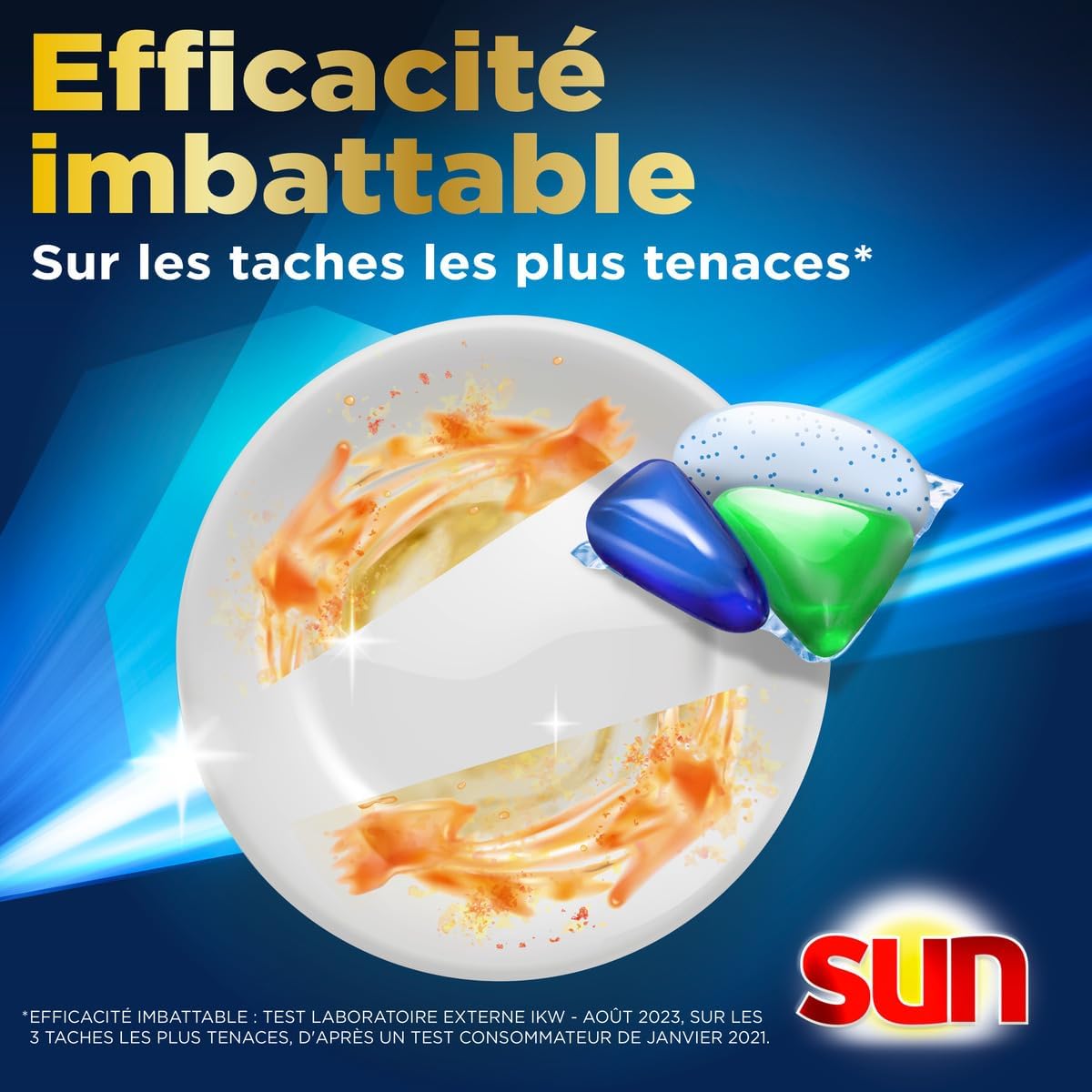 Thumbnail 3 de SUN Absolu Plus Pastilles Tout-en-1 Bio-Enzymes – 39 capsules, sans pré-trempage