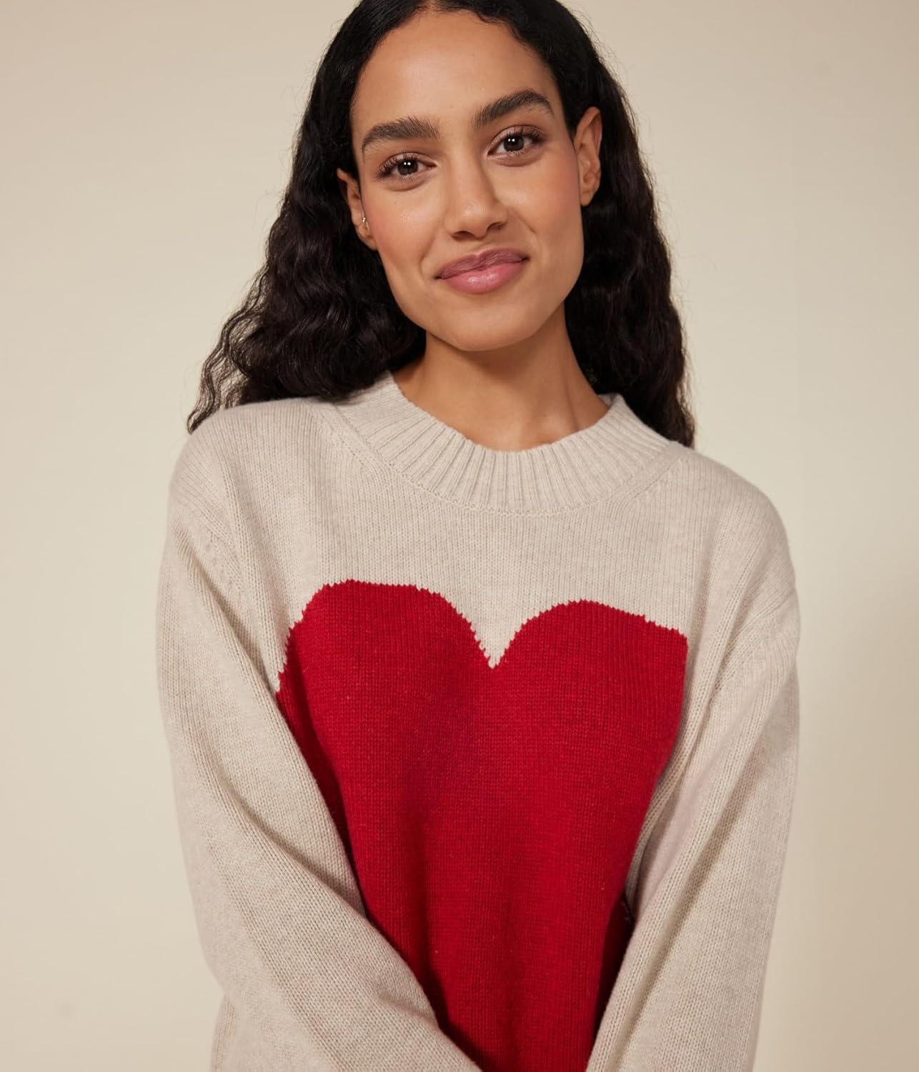 Thumbnail 2 de Petit Bateau A0b1d Pull Manches Longues Femme – Tricot laine et coton