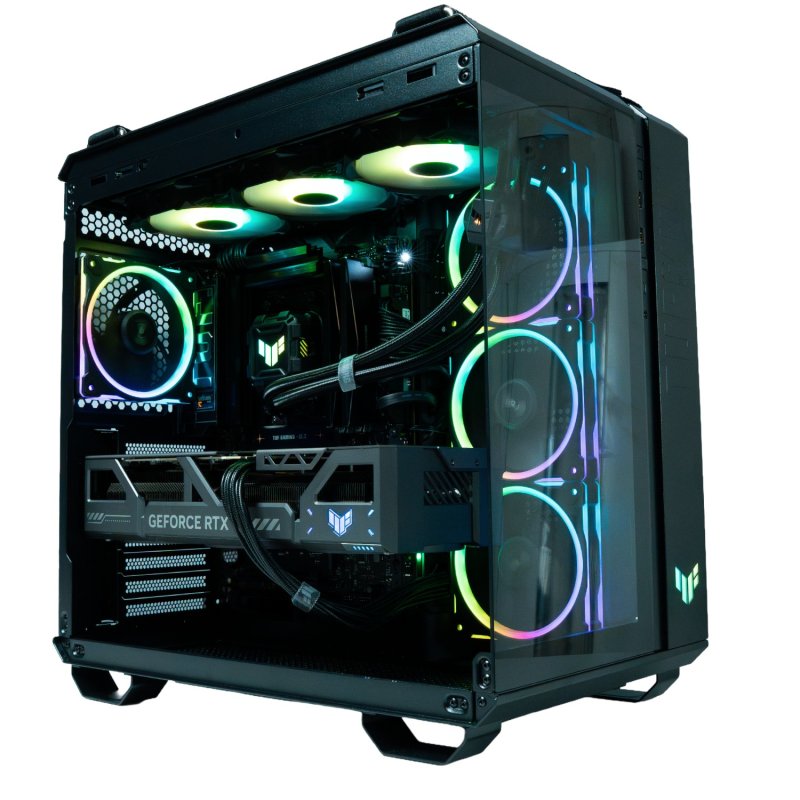 Detalle 2 de Epical-Q TUF Strength Iron VIII: PC con Ryzen 7 9800X3D, 32 GB, 2 TB NVMe y RTX 5070