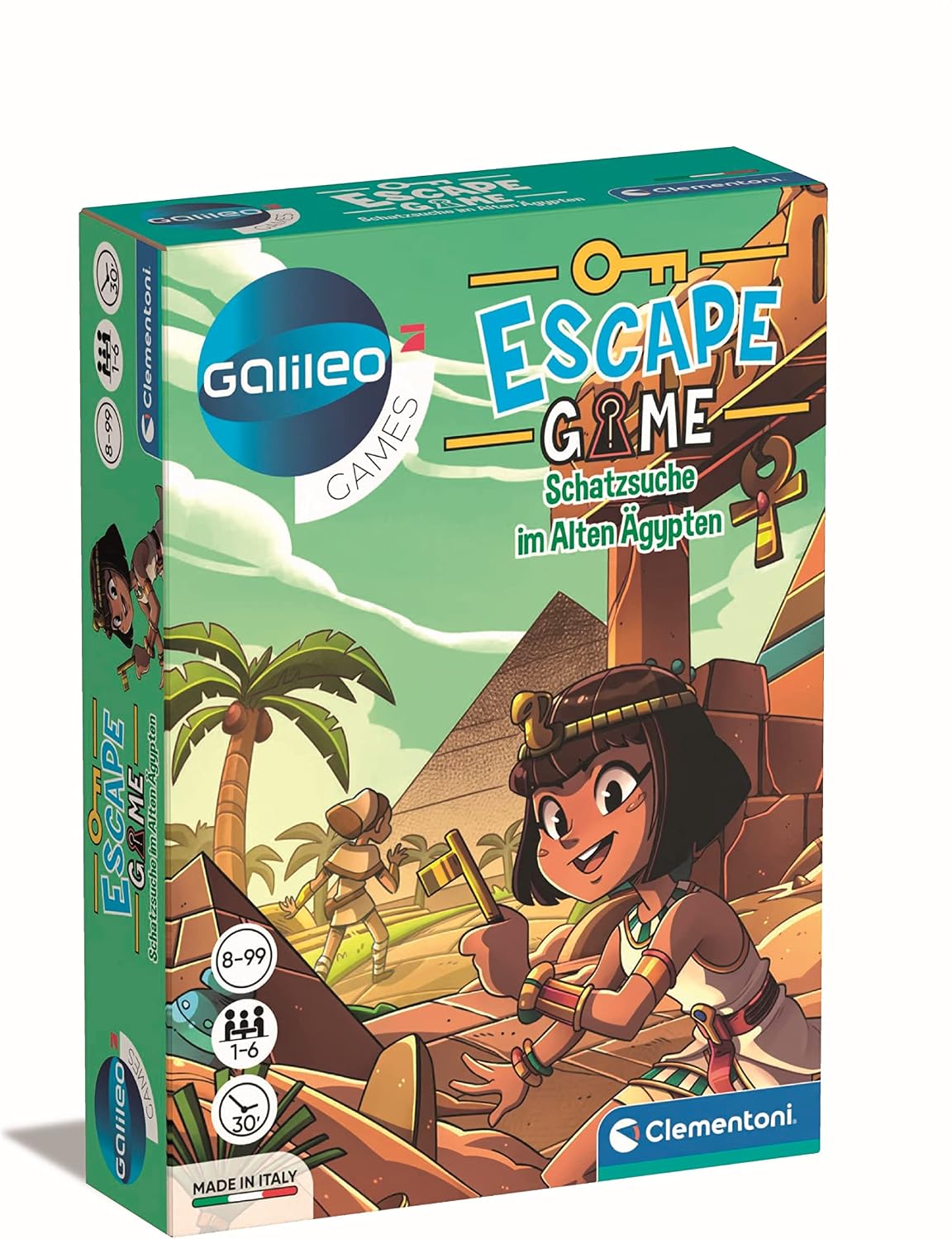 Detalle de Clementoni Escape Game Schatzsuche 59334