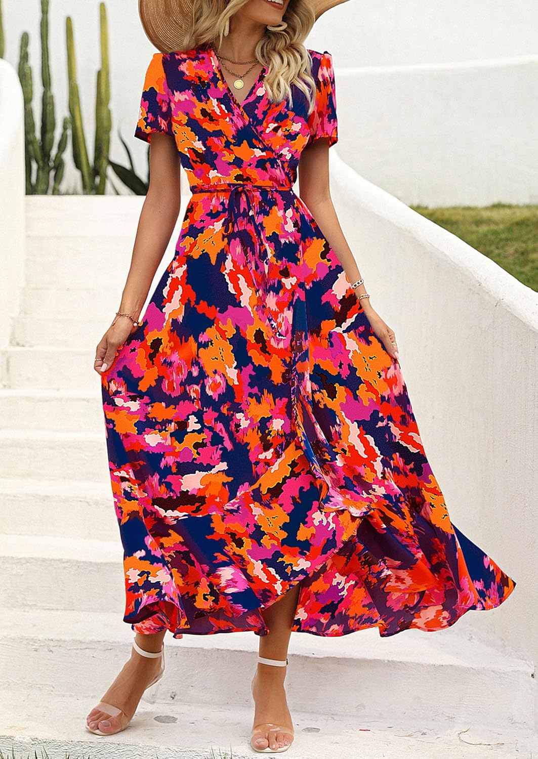 Thumbnail 2 de PRETTYGARDEN Boho Floral Maxi Dress XS–XXL