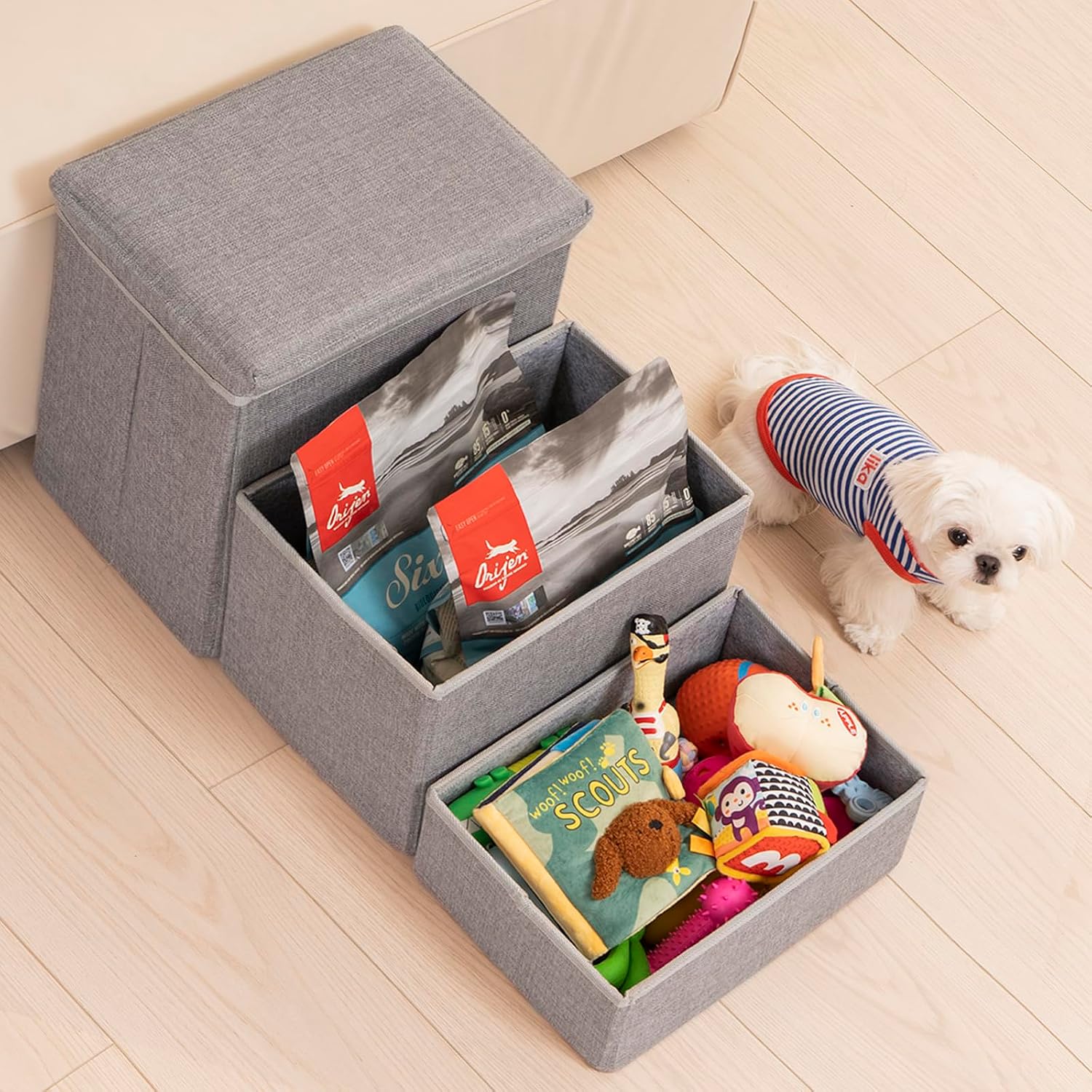 Thumbnail 4 de Uross Dog Stairs 3-step with storage