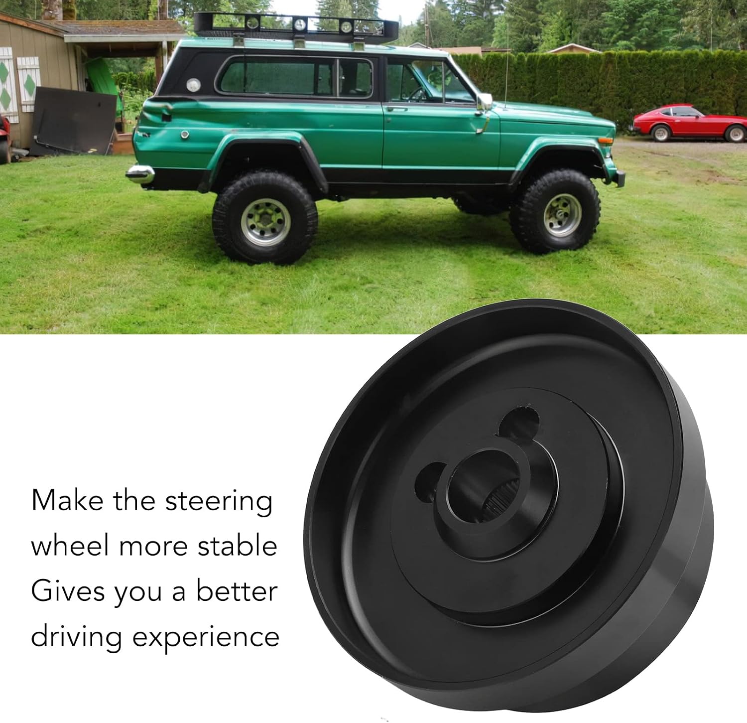 Detalle de Steering Wheel Hub Adapter, Aluminium
