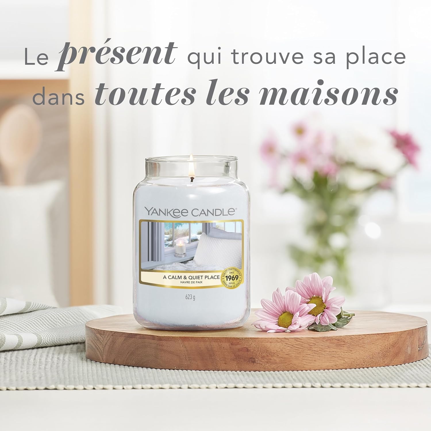 Thumbnail 6 de Bougie parfumée Havre de paix de Yankee Candle – format jarre, 110–150 h, 623 g