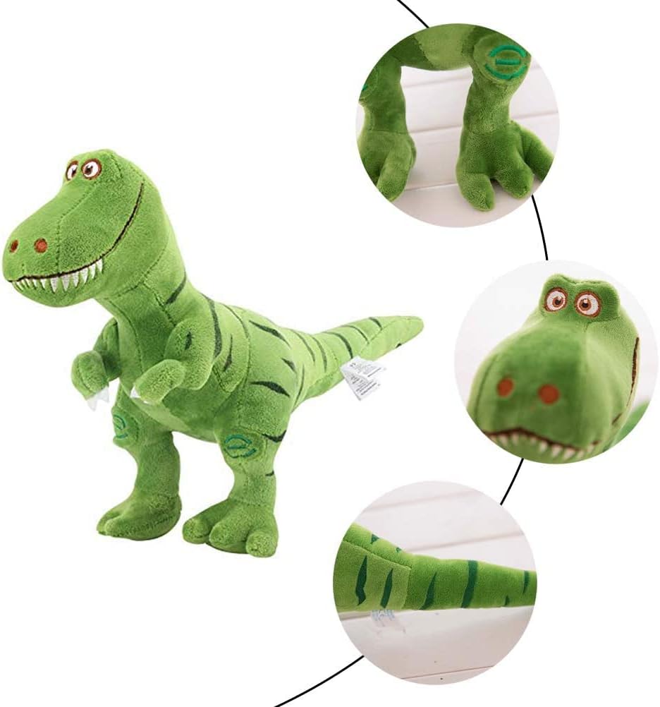 Detalle 2 de SovZovy 40 cm Green Dinosaur Plush Toy: A Gentle, Child‑Friendly Companion