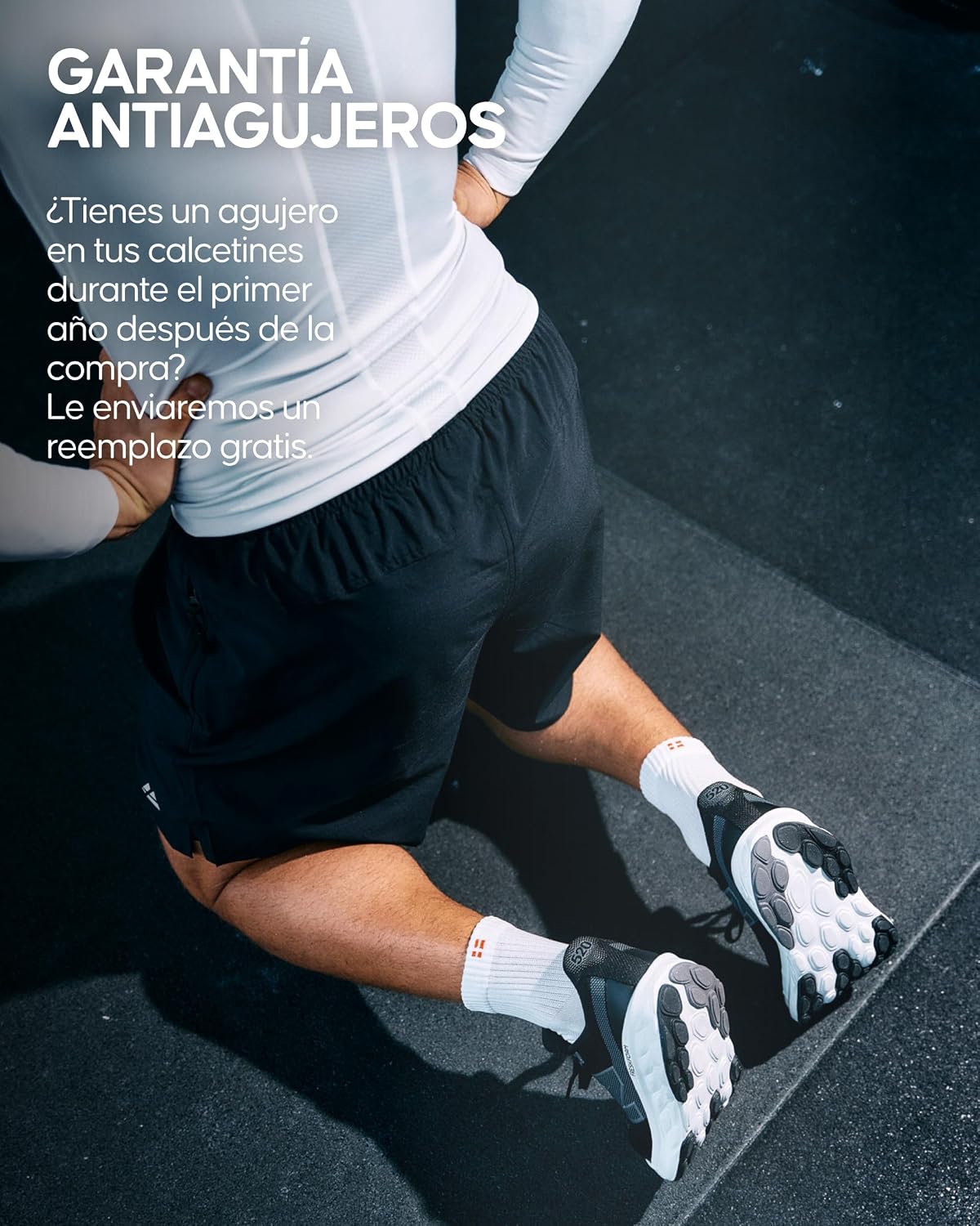 Detalle 2 de DANISH ENDURANCE calcetines running 3 pack