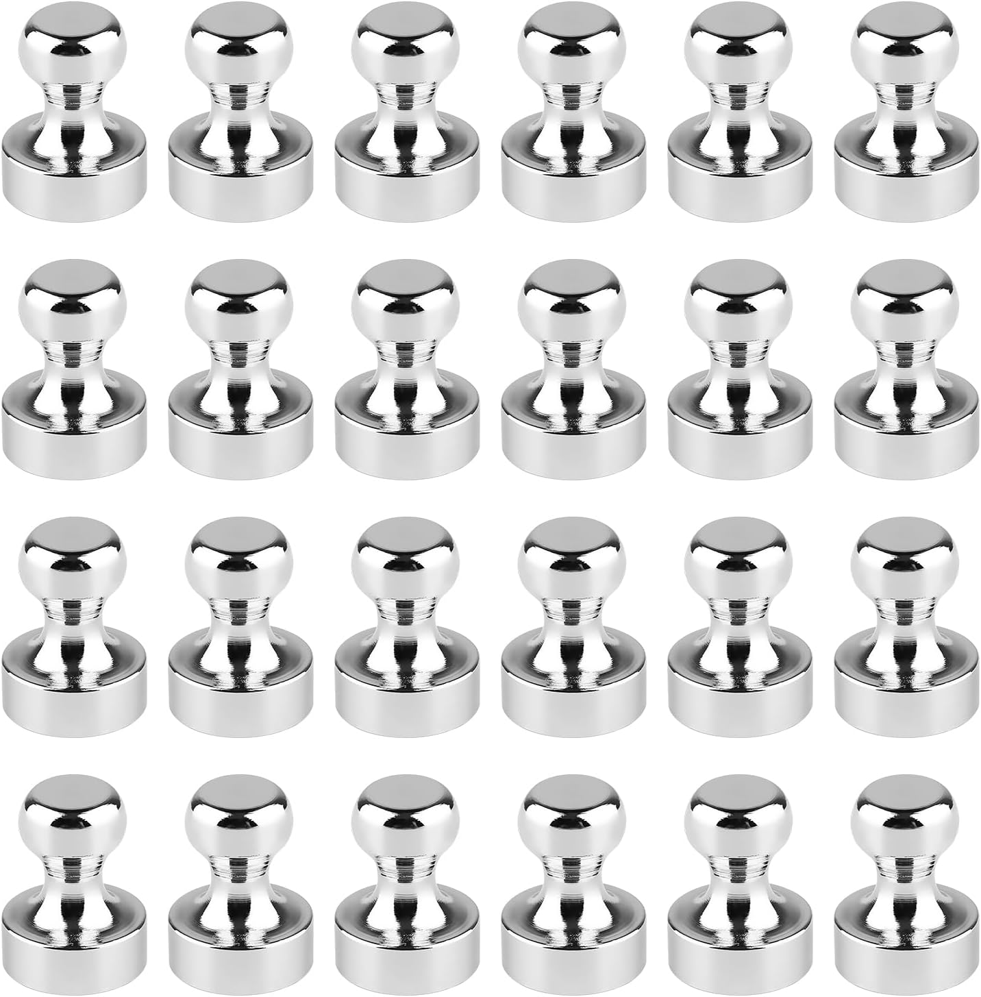 AiQInu 24 Magneti Neodimio 12x16 mm potente