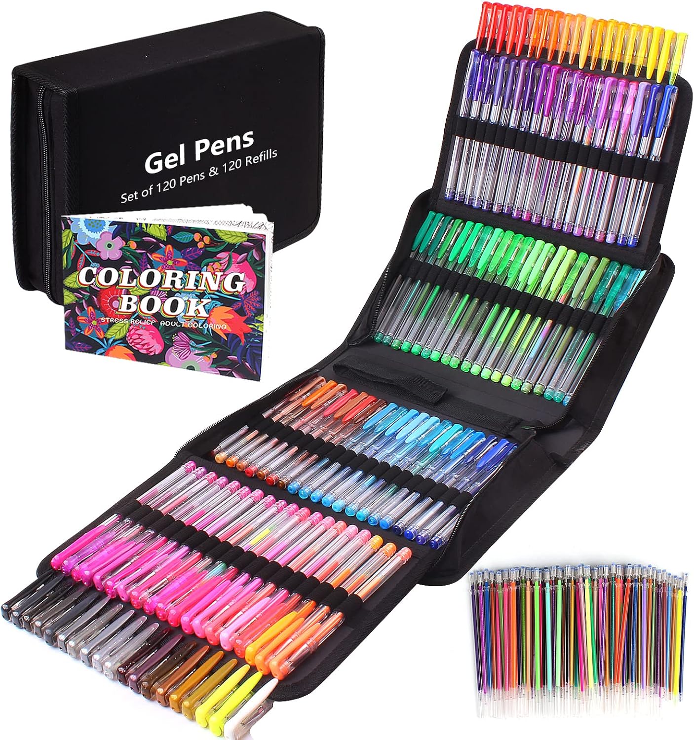 Detalle de Gunsamg 240 Gel Pens 120-colour set 🎨