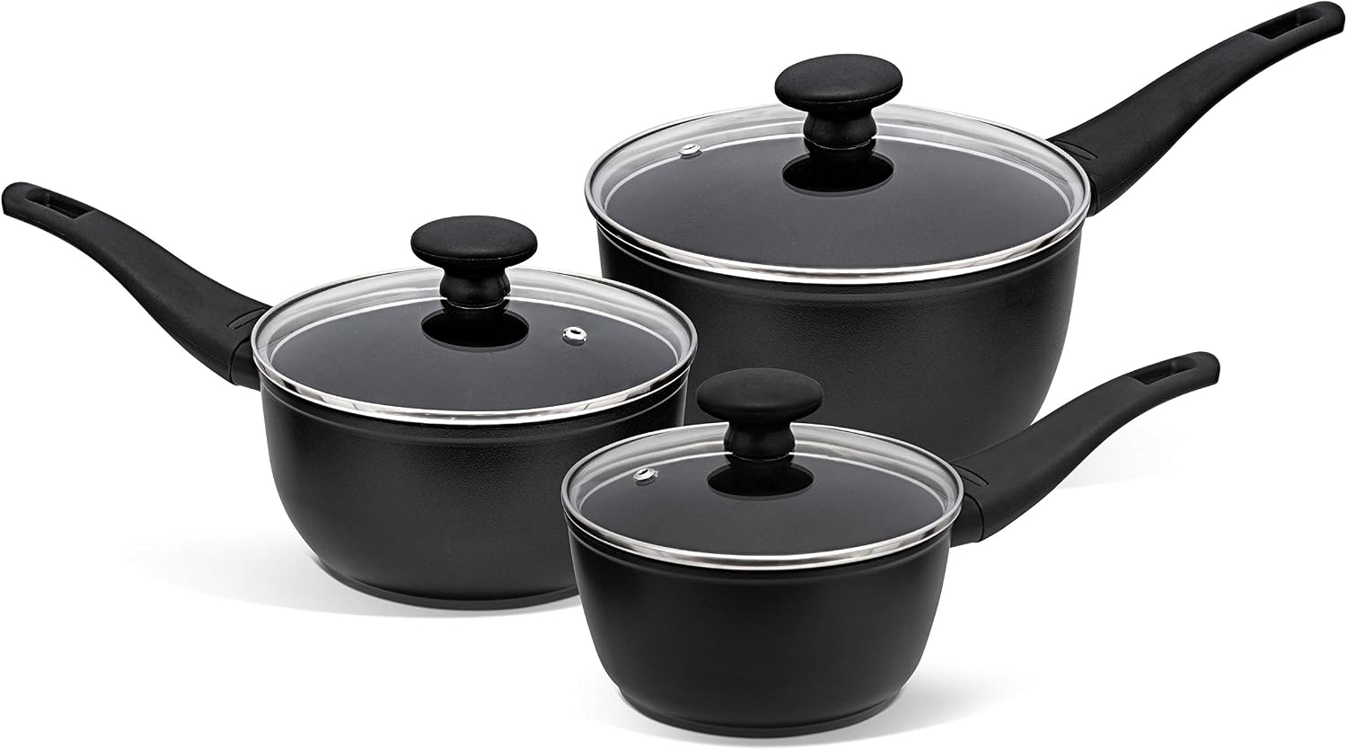 Detalle de Prestige Thermo Smart Saucepan Set, 3pc