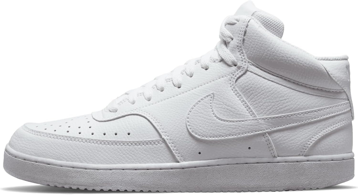 Detalle de Nike Court Vision Mid Next Nature Herrenschuh DN3577 – nachhaltiger Allrounder mit Traktion