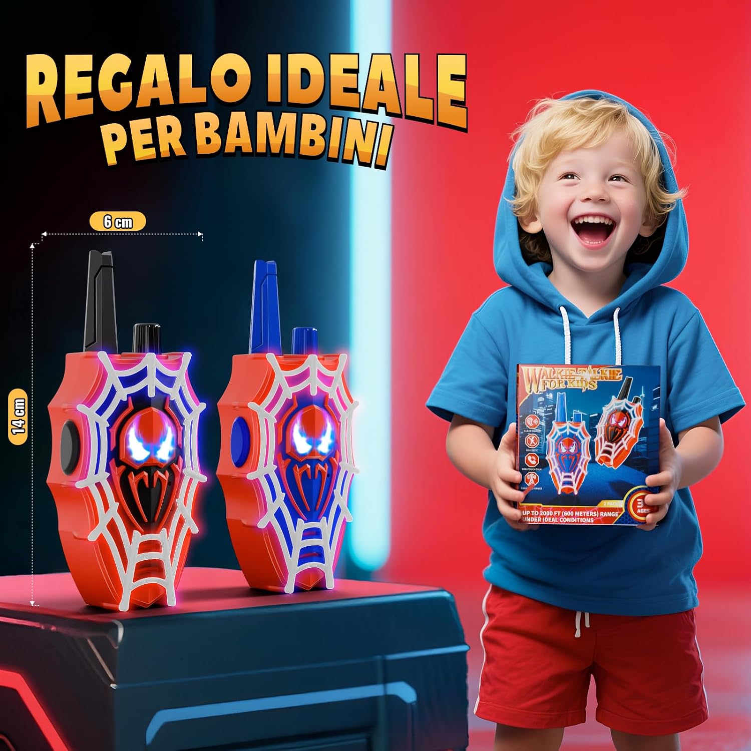 Thumbnail 6 de Mirthigig Walkie Talkie Bambini 600 m