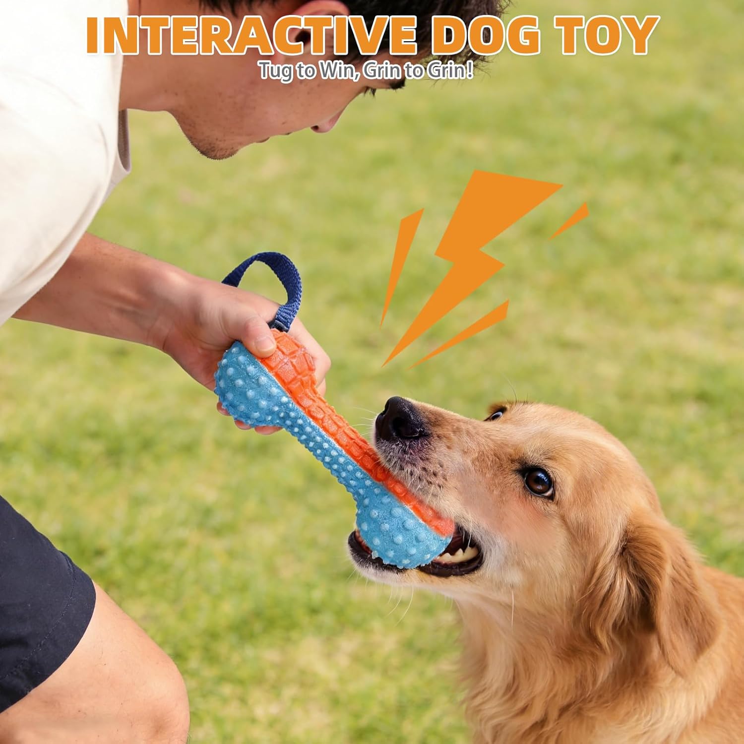 Detalle de KOOLTAIL Floating Dog Toys 3 Pack: TPR Water Pool Fetching Toys with Durable Rope