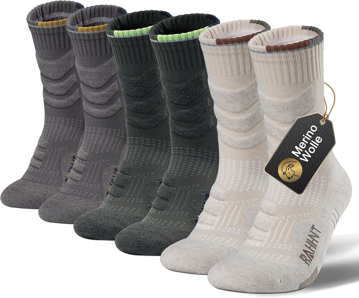 Detalle de Merino Wool Thermal Walking Socks