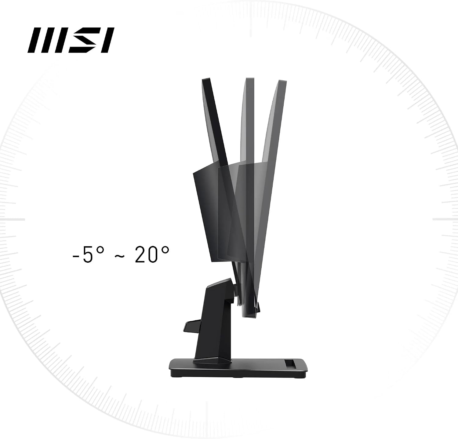 Thumbnail 5 de MSI PRO MP251 24.5in Full HD office monitor
