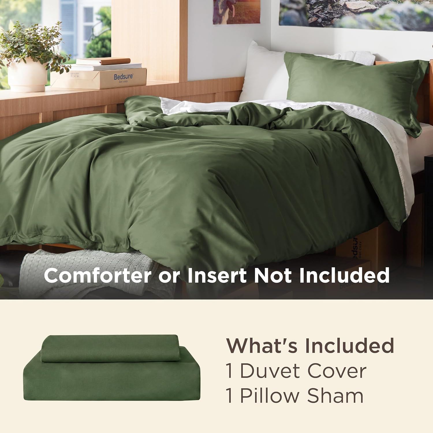 Thumbnail 1 de Bedsure Duvet Cover Set, Twin/Twin XL