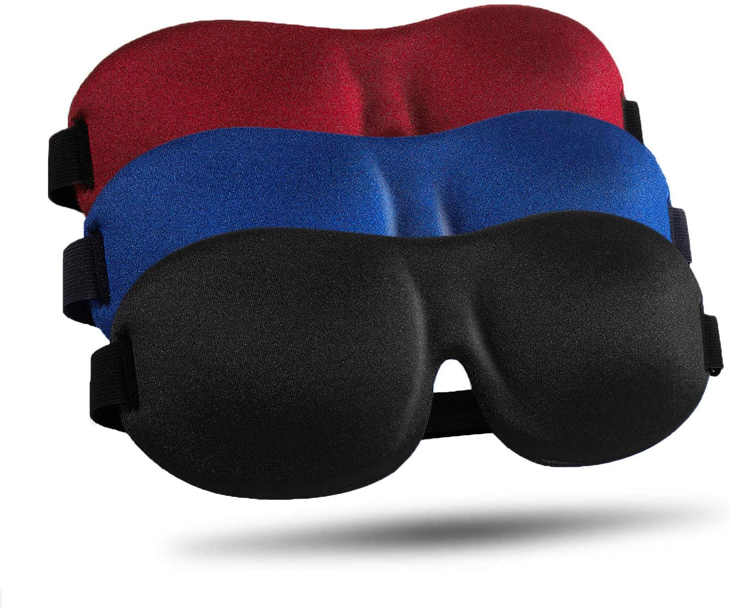Detalle de LKY DIGITAL Sleep Mask 3 Pack blackout eye mask 😴