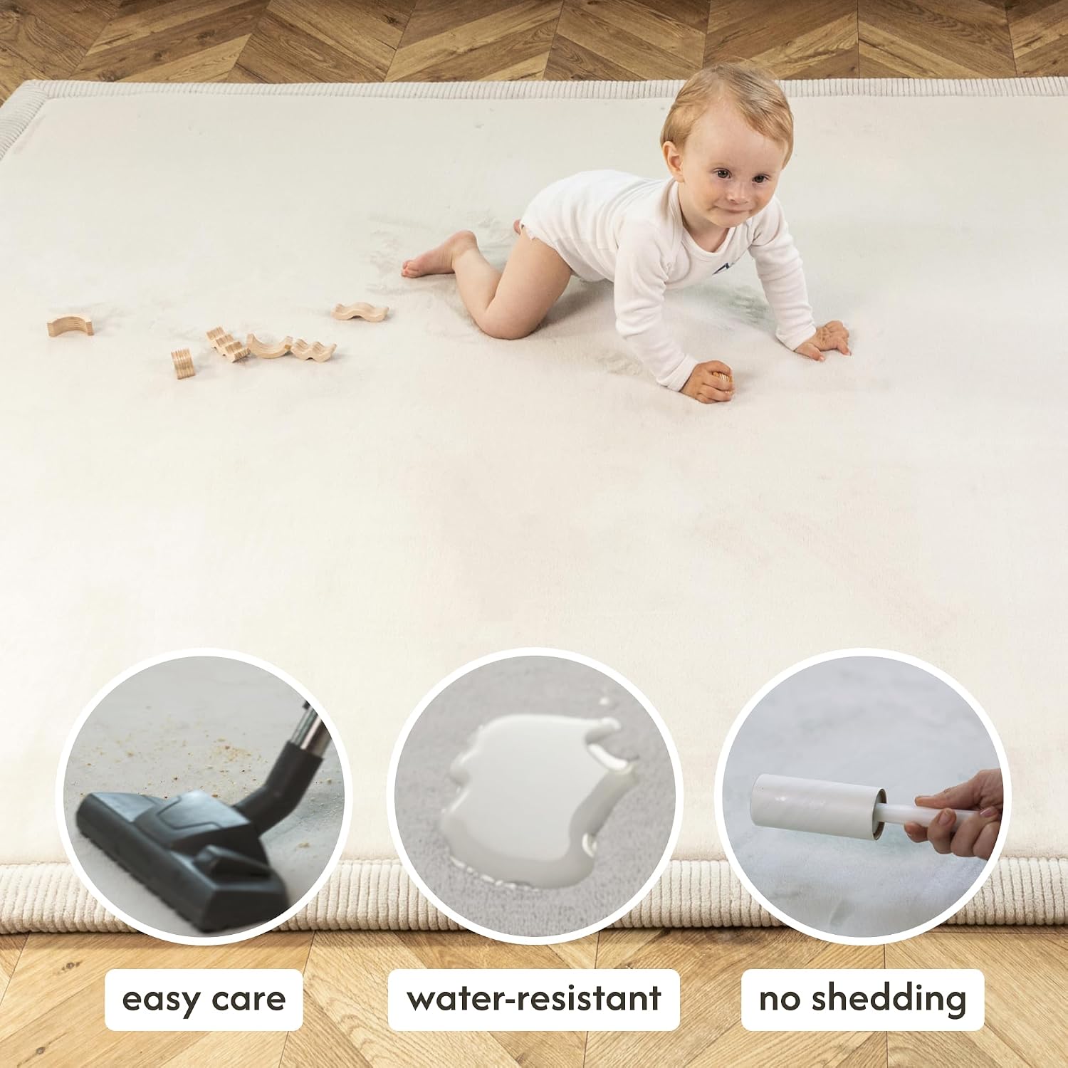 Detalle 2 de Hakuna CloudSoft Baby Play Mat 2cm memory foam