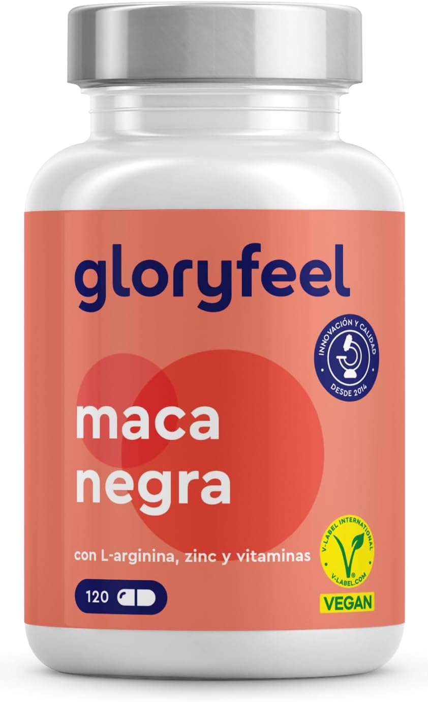 Detalle de Maca Negra 27000mg extracto 20:1 para energía 🥬