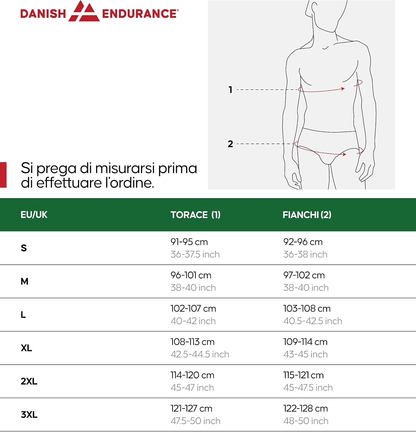 Thumbnail 5 de Danish Endurance Maglietta Fitness 95% Poliestere