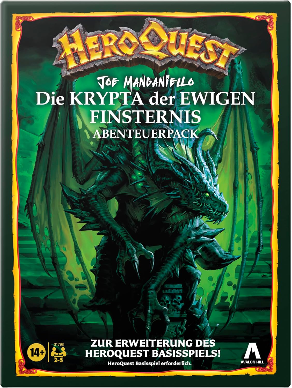 Thumbnail 5 de Avalon Hill HEROQUEST First Light (26,7 cm x 6,3 cm) – Einstieg in „The Spread“