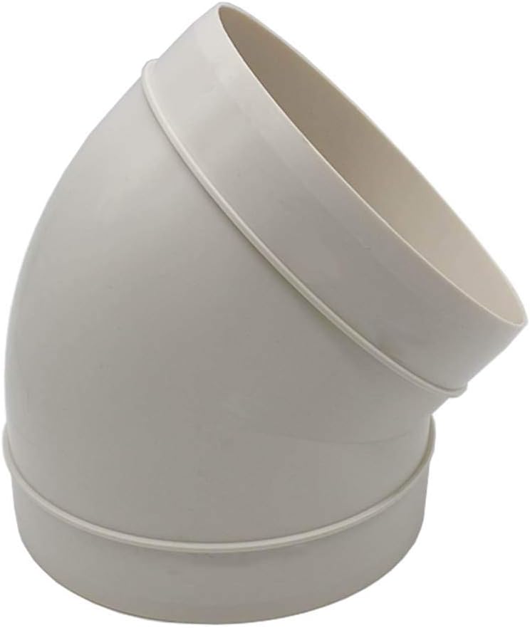 Thumbnail 6 de Kair 90 Degree Elbow Bend 150mm (6 inch) Plastic Ducting Joint
