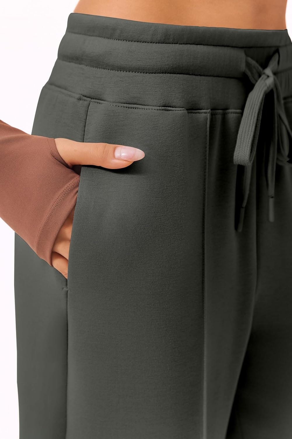Thumbnail 3 de PINSPARK Pantalon de Jogging pour Femme — Wide Leg, Taille Haute, Denim Comfort & Confort pour l’Automne