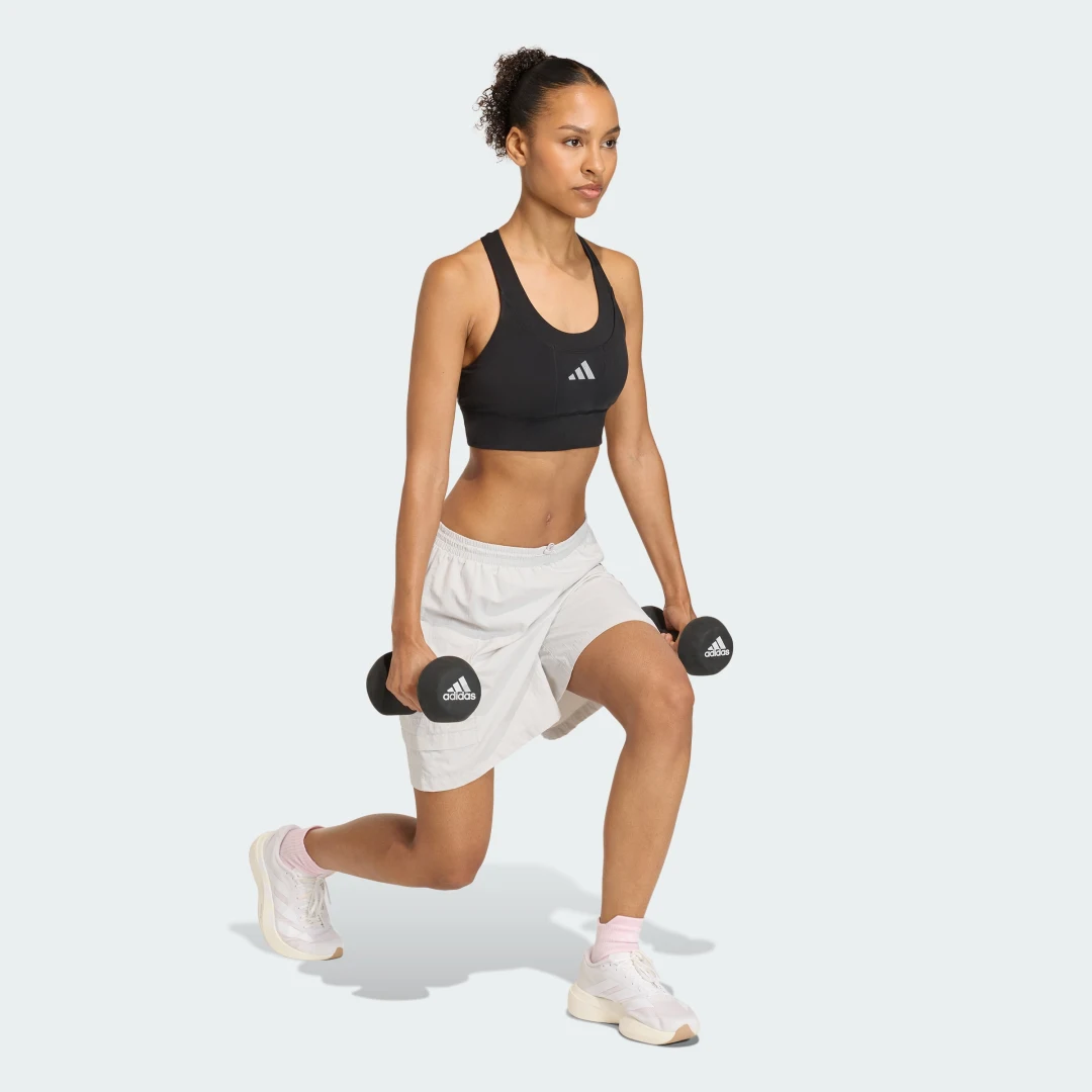 Detalle de Sujetador de running de impacto medio con bolsillo adi365 – Adidas