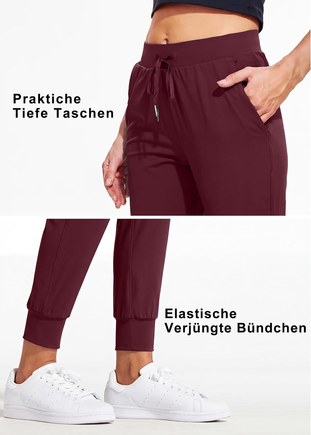Thumbnail 3 de Comallan Pantaloni da jogging da donna – leggeri, traspiranti e versatili