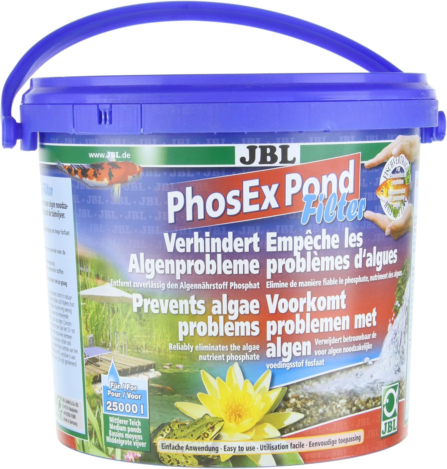 Thumbnail 4 de JBL PhosEx Pond Filter 27375 Phosphatentferner für Teichfilter, 2,5 kg