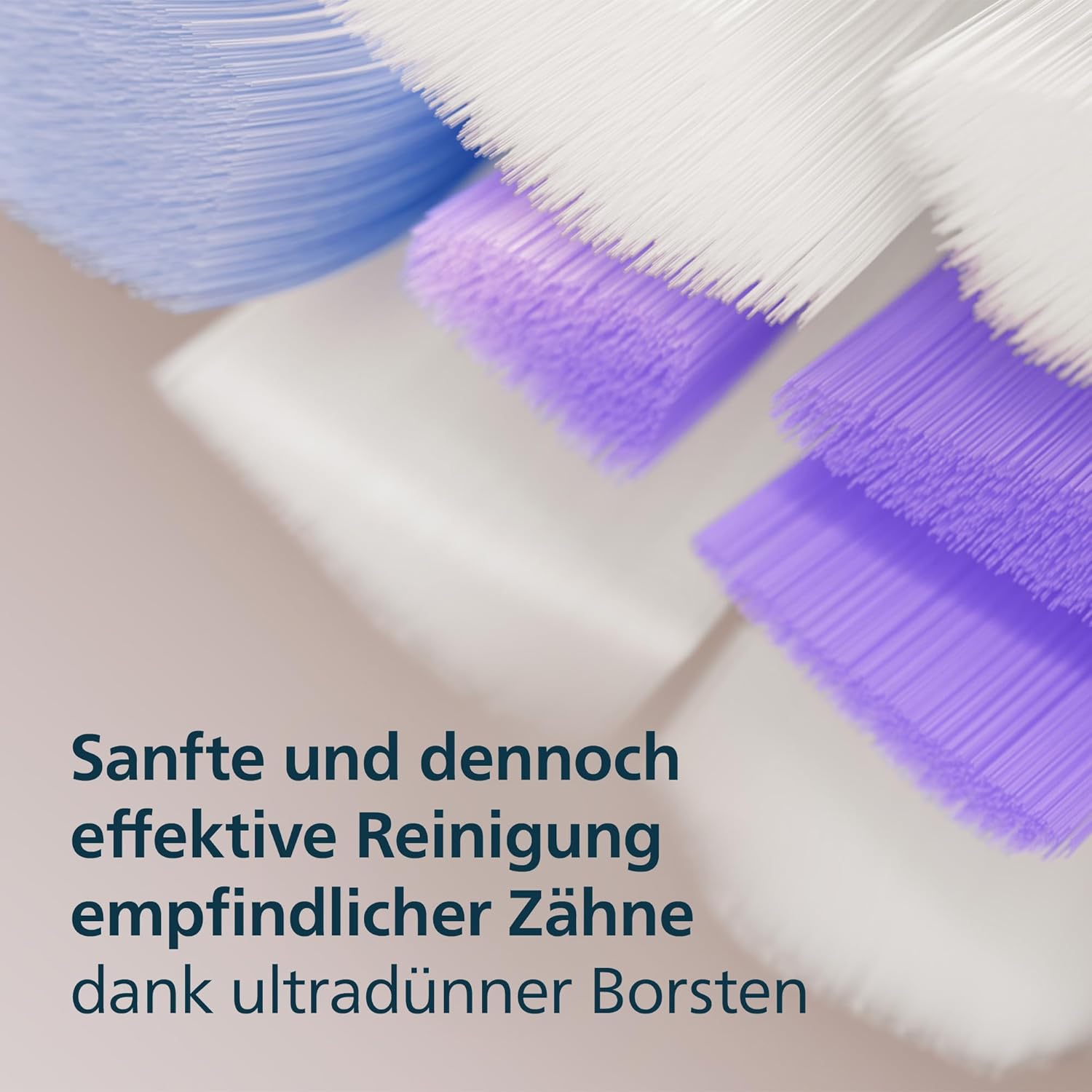 Detalle de Philips Sonicare S2 Sensitive Ersatzbürstenköpfe 6er-Pack 🪥