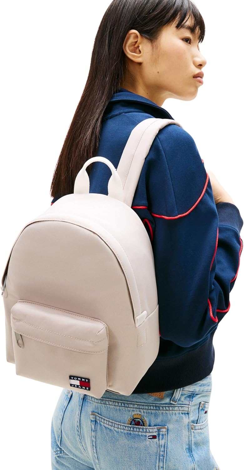 Detalle de Tommy Jeans Tjw Ess Daily Dome Backpack AW0AW18648 : sac à dos femme taille unique