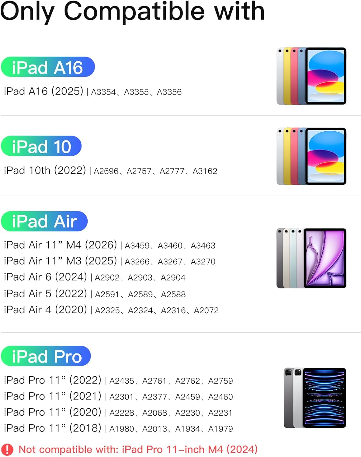 Thumbnail 1 de Inateck KB04122 Ultralight Keyboard Case 11"