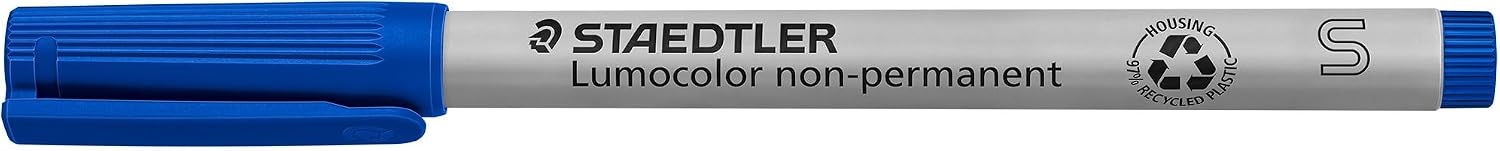 STAEDTLER 311-3 Lumocolor – niebieski pisak niepermanentny 0,4 mm, 10 szt.