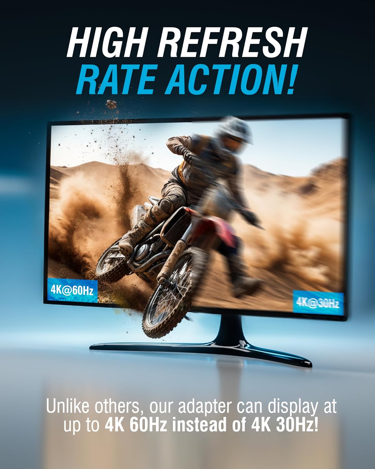 Detalle 2 de SABRENT DA-CH4K USB-C to HDMI 4K@60Hz adapter