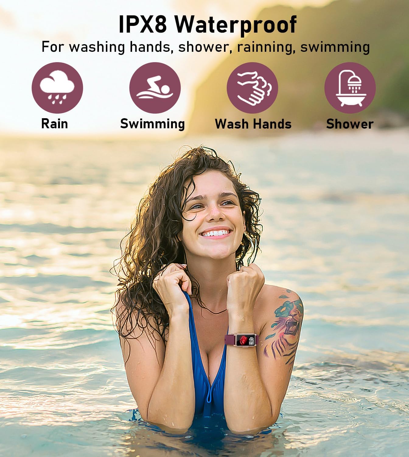 Thumbnail 6 de Smart Watch Fitness Tracker with 1.47-inch Display