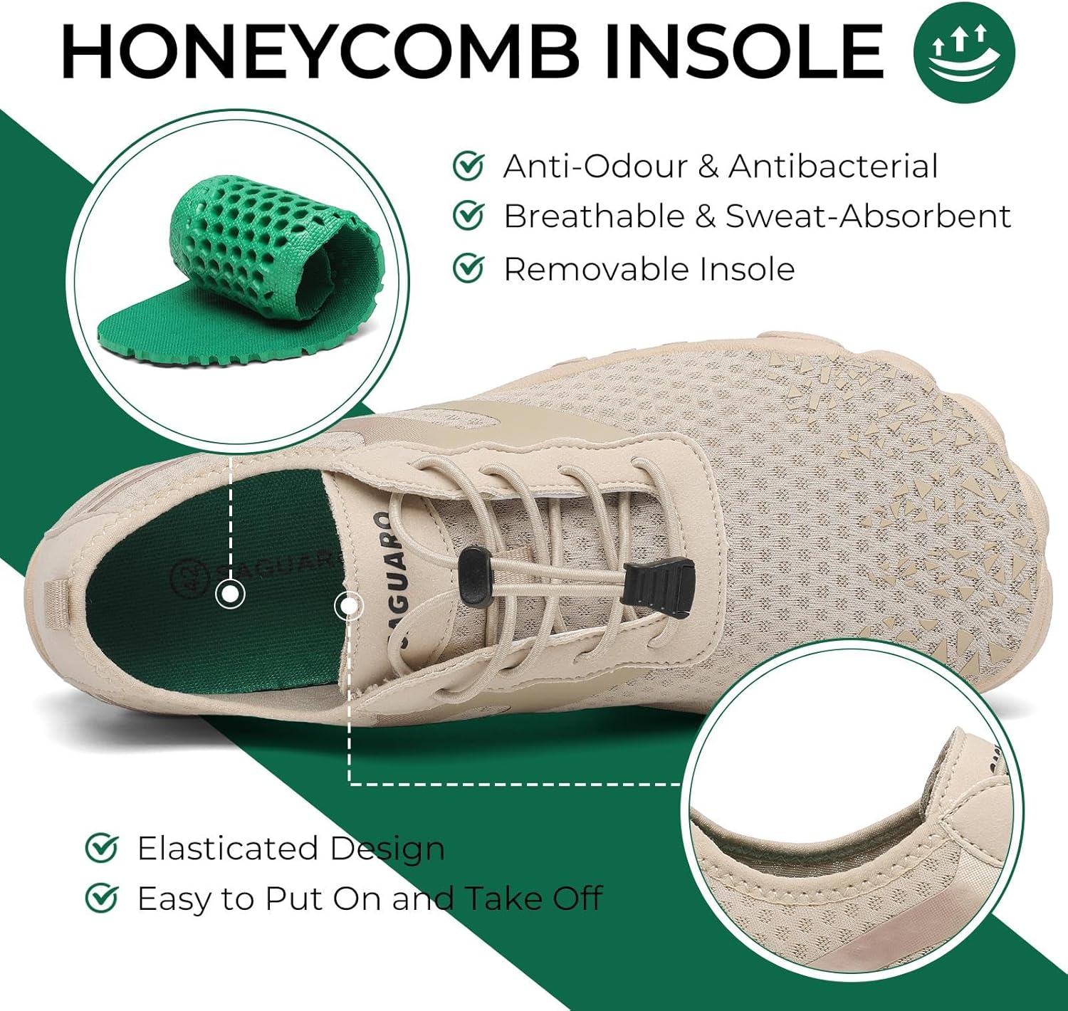 Thumbnail 3 de SAGUARO Water Shoes for Women & Men – Lightweight, Quick-Dry Beach & Aqua Shoes