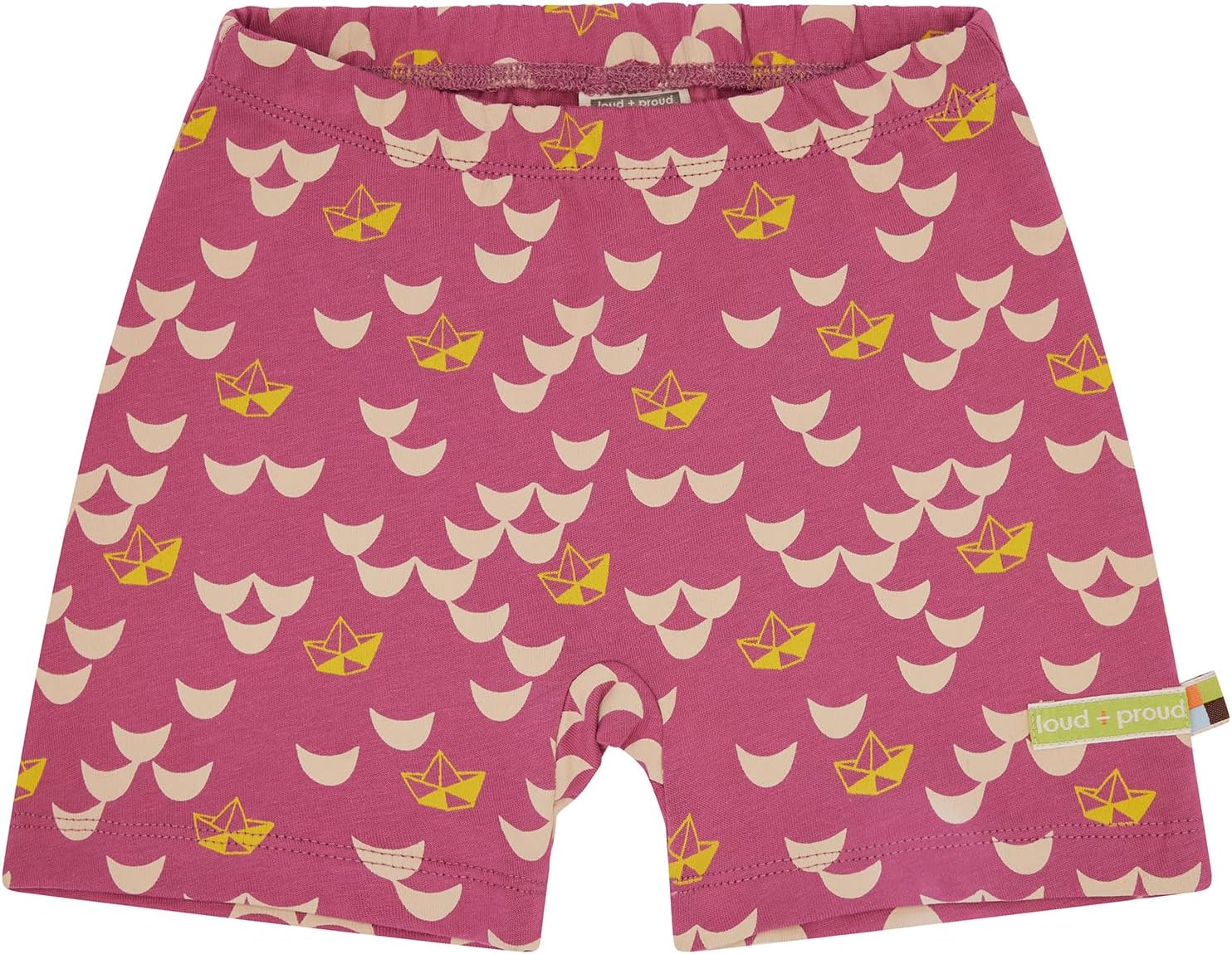 Thumbnail 3 de loud + proud Unisex Kinder-Shorts aus Bio-Baumwolle (GOTS-zertifiziert) mit Druck