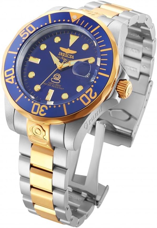 Thumbnail 1 de Invicta Pro Diver Montre Homme 47 mm — mouvement automatique, cadran bleu