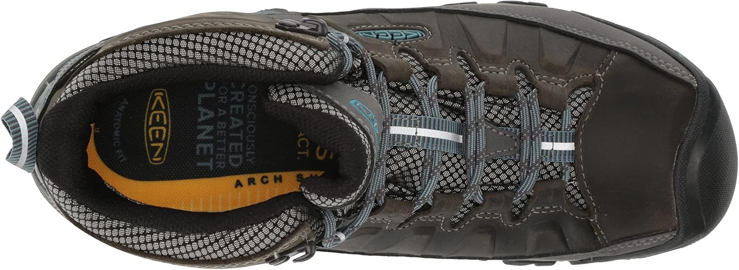 Detalle de KEEN Targhee 3 Mid Waterproof: Scarpe da Escursionismo da Donna, impermeabili e con supporto
