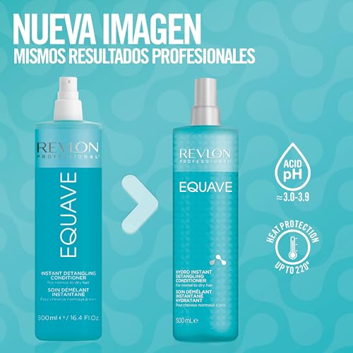 Detalle de REVLON PROFESSIONAL Equave Acondicionador sin aclarado 500 ml: desenreda, reduce encrespamiento y aumenta la flexibilidad